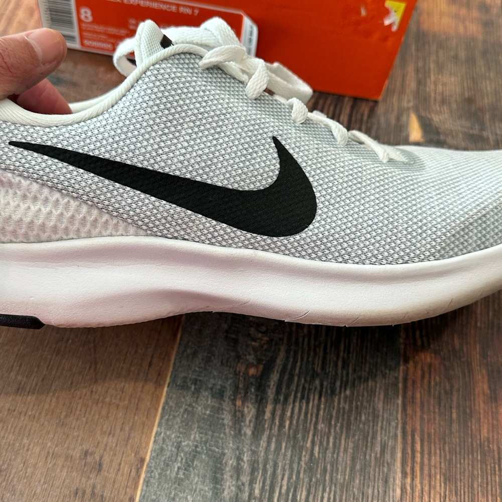 Nike Gray and Black Athletic Shoes